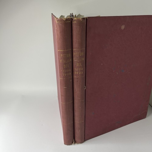 Lotto libri pittori - pittori, italiani