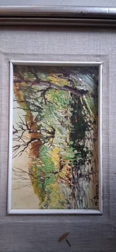 Quadro antico olio - tela, xx
