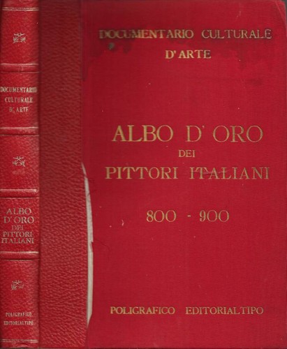 Albo oro dei pittori - albo,