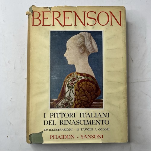 Bernard berenson pittori - i,