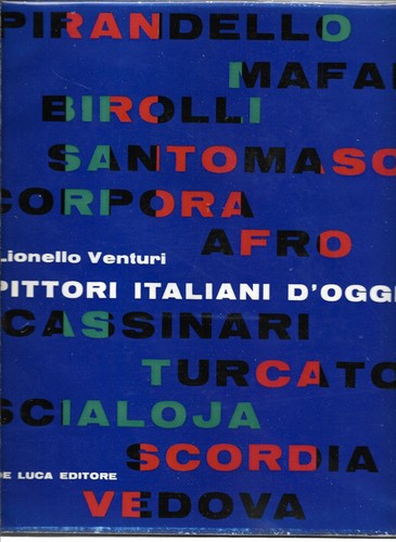 Venturi lionello pittori - venturi,